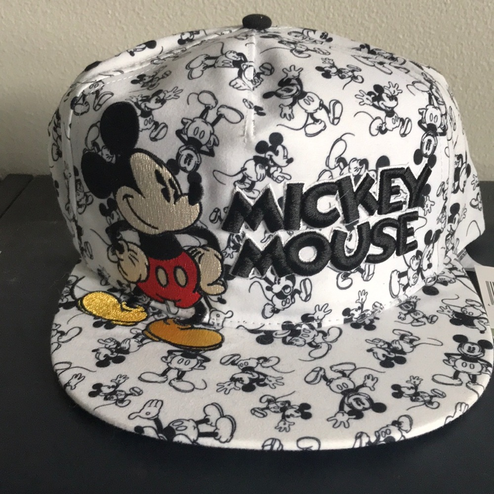 Mickey Mouse flat bill hat